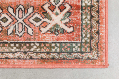 CARPET MAHAL - Pink/olive