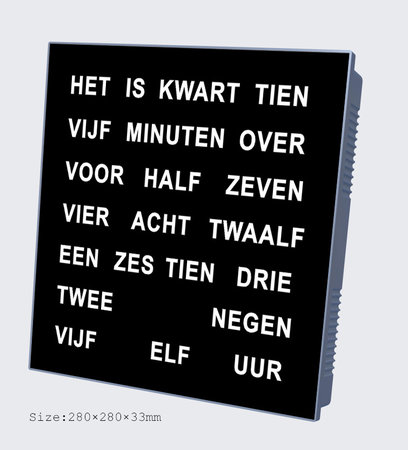 WOORDKLOK - nederlands