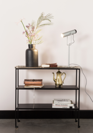 MARLON TABLE LAMP - Silver