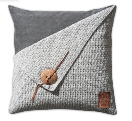Kussen Barley Grey 50x50