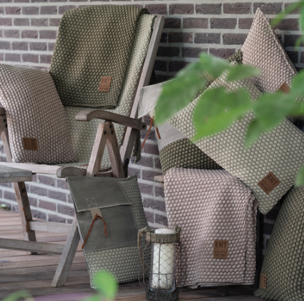 Kussen Juul Seda/Olive 50x50