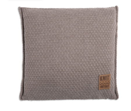 Kussen Jesse Taupe 50x50