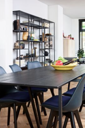 WOOOD - Silas Eettafel Zwart