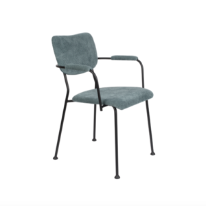 BENSON ARMCHAIR - Grey blue