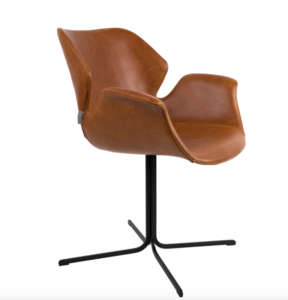 NIKKI CHAIR  -  All Brown