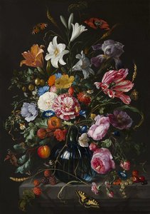 KAKY ART - Vaas met bloemen