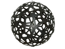 Lamp Coral Black 80 cm