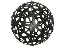 Lamp Coral Black 100cm