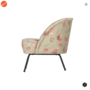 BEPUREHOME - VOGUE fauteuil fluweel - Rococo agave