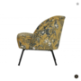 BEPUREHOME - VOGUE fauteuil fluweel - Poppy mosterd