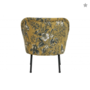 BEPUREHOME - VOGUE fauteuil fluweel - Poppy mosterd