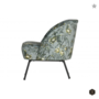 BEPUREHOME - VOGUE fauteuil fluweel - Poppy grijs