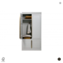 BEPUREHOME - ORGANIZE kast grenen mist - 62cm
