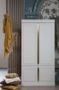 BEPUREHOME - ORGANIZE kast grenen mist - 62cm