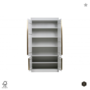 BEPUREHOME - ORGANIZE kast grenen mist - 44cm