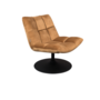 BAR LOUNGE CHAIR  - Fluweel Golden Brown