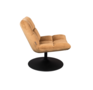 BAR LOUNGE CHAIR  - Fluweel Golden Brown