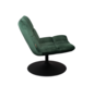 BAR LOUNGE CHAIR  - Fluweel Green