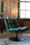 BAR LOUNGE CHAIR  - Fluweel Green