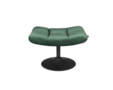 BAR LOUNGE HOCKER  - Fluweel Green