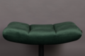 BAR LOUNGE HOCKER  - Fluweel Green