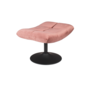 BAR LOUNGE HOCKER  - Fluweel Old Pink