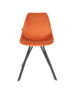 FRANKY CHAIR - Velvet orange