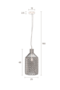 JIM - Pendant lamp tall