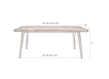 ALAGON TABLE - 160 t/m 220cm