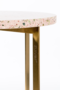 LUIGI SIDE TABLE - Round pink