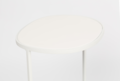MOONDROP - Single Side Table White