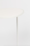 MOONDROP - Single Side Table White
