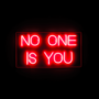 LED NEON WANDLAMP - no one