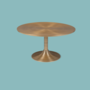 HYPNOTISING SALONTAFEL - round