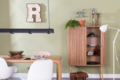 BARBIER CABINET - Oak