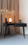 BARBIER CONSOLE TABLE - Black 