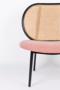 SPIKE FAUTEUIL - Naturel / pink