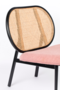 SPIKE FAUTEUIL - Naturel / pink