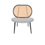 SPIKE FAUTEUIL - Naturel / grey