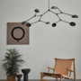 101 CPH - DROP Chandelier oxidized