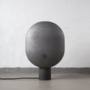 101 CPH - CLAM OXIDIZED table lamp 