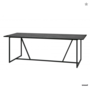 WOOOD - Silas Eettafel Zwart