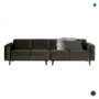 BEPUREHOME - Statement Fluweel Groen - 280cm