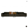 BEPUREHOME - Statement Fluweel Groen - 372cm