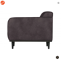 BEPUREHOME - Statement Eco Leer Grijs - Fauteuil