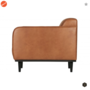 BEPUREHOME - Statement Eco Leer Cognac - Fauteuil