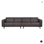 BEPUREHOME - Statement Eco Leer Grijs - 280cm