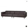 BEPUREHOME - Statement Eco Leer Grijs - 280cm