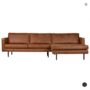 RODEO - Cognac - Chaise Longue rechts