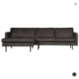 RODEO - Zwart - Chaise Longue links